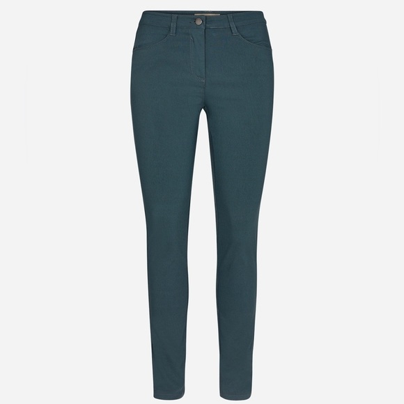 SOYACONCEPT Greenish/Blue Skinny Pants with Stretch NWT - Picture 3 of 13